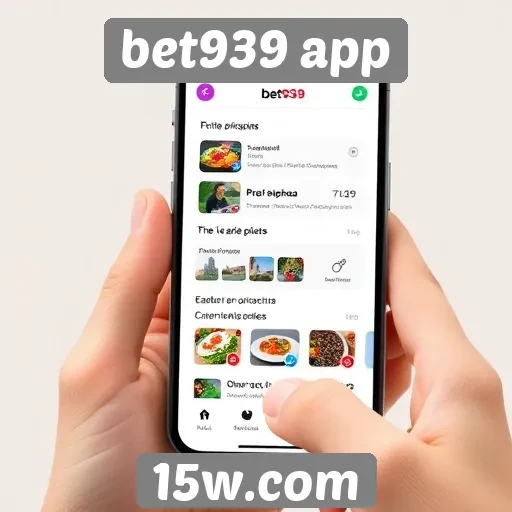 Acessibilidade e navegação no bet939 app